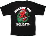 Sesame Street Elmo Rockin Holidays T Shirt
