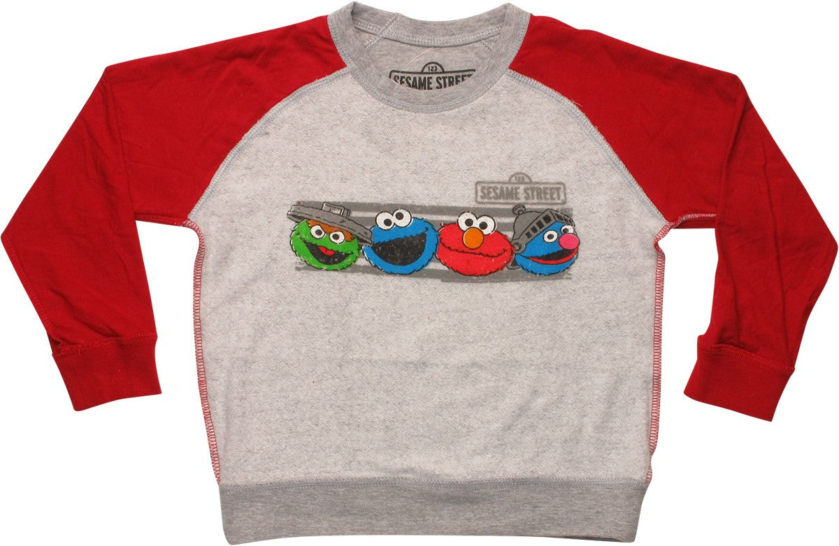 Sesame Street Faces Inside Out Toddler Sweatshirt