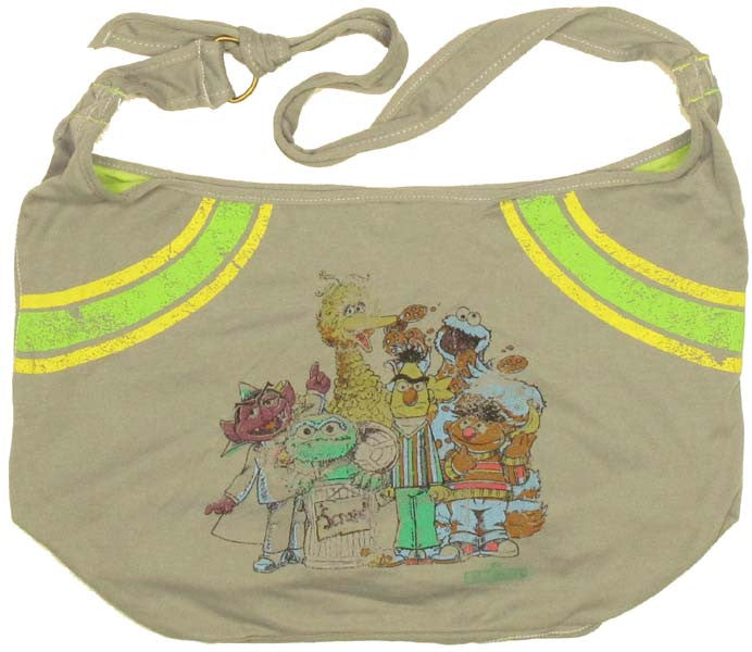 Sesame Street Group Hobo Bag