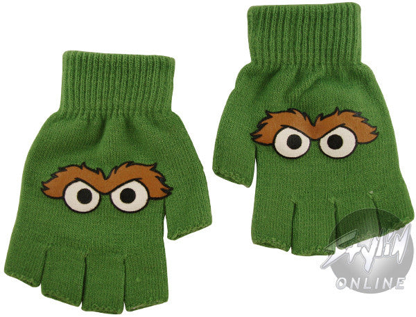 Sesame Street Oscar Gloves