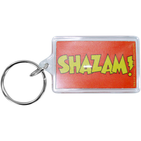 Shazam Name Keychain
