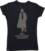 Sherlock Functioning Sociopath Juniors T-Shirt