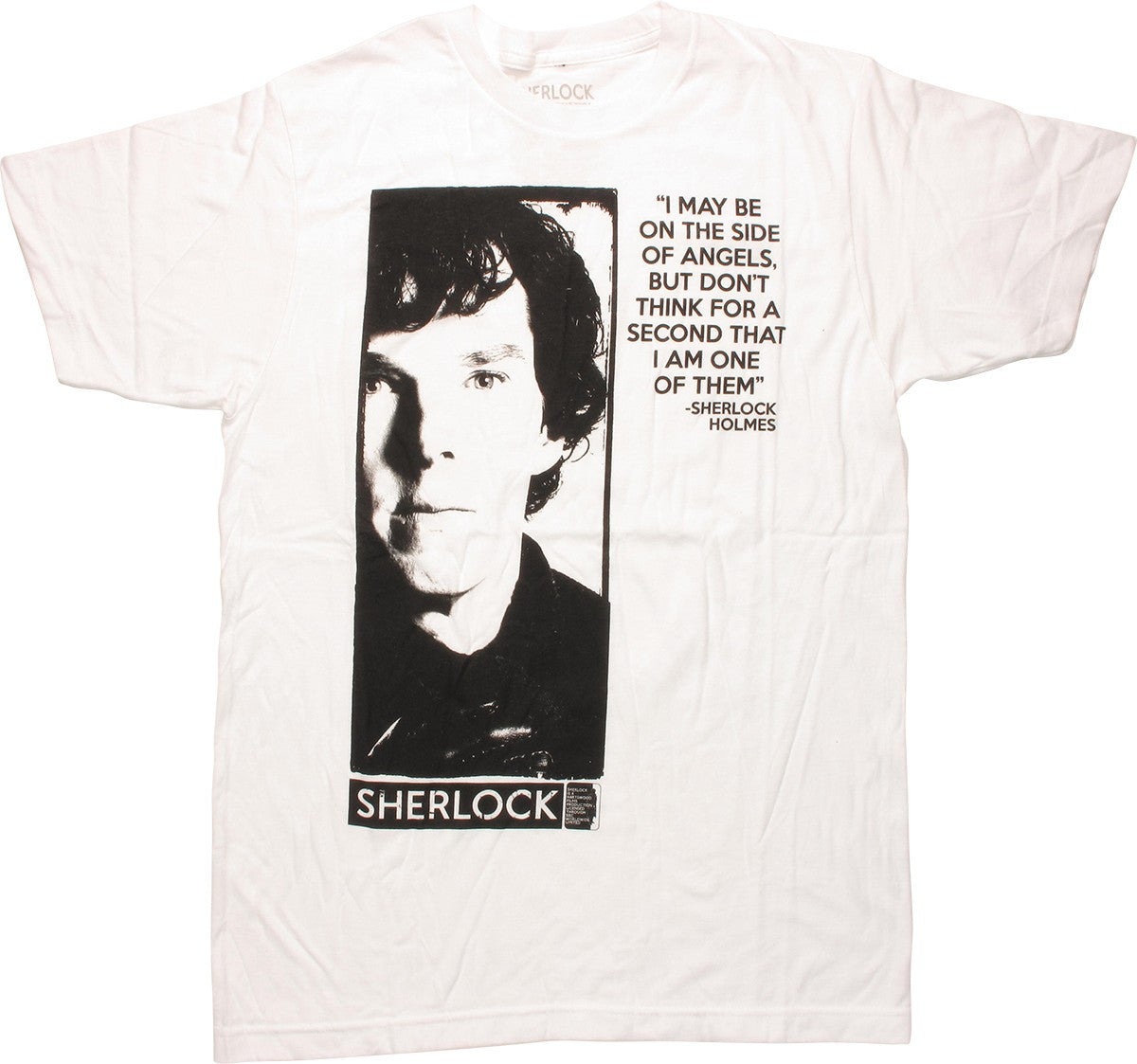 Sherlock I May Be on the Side of Angels T-Shirt