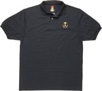 SHIELD Large Embroidered Logo Polo Shirt