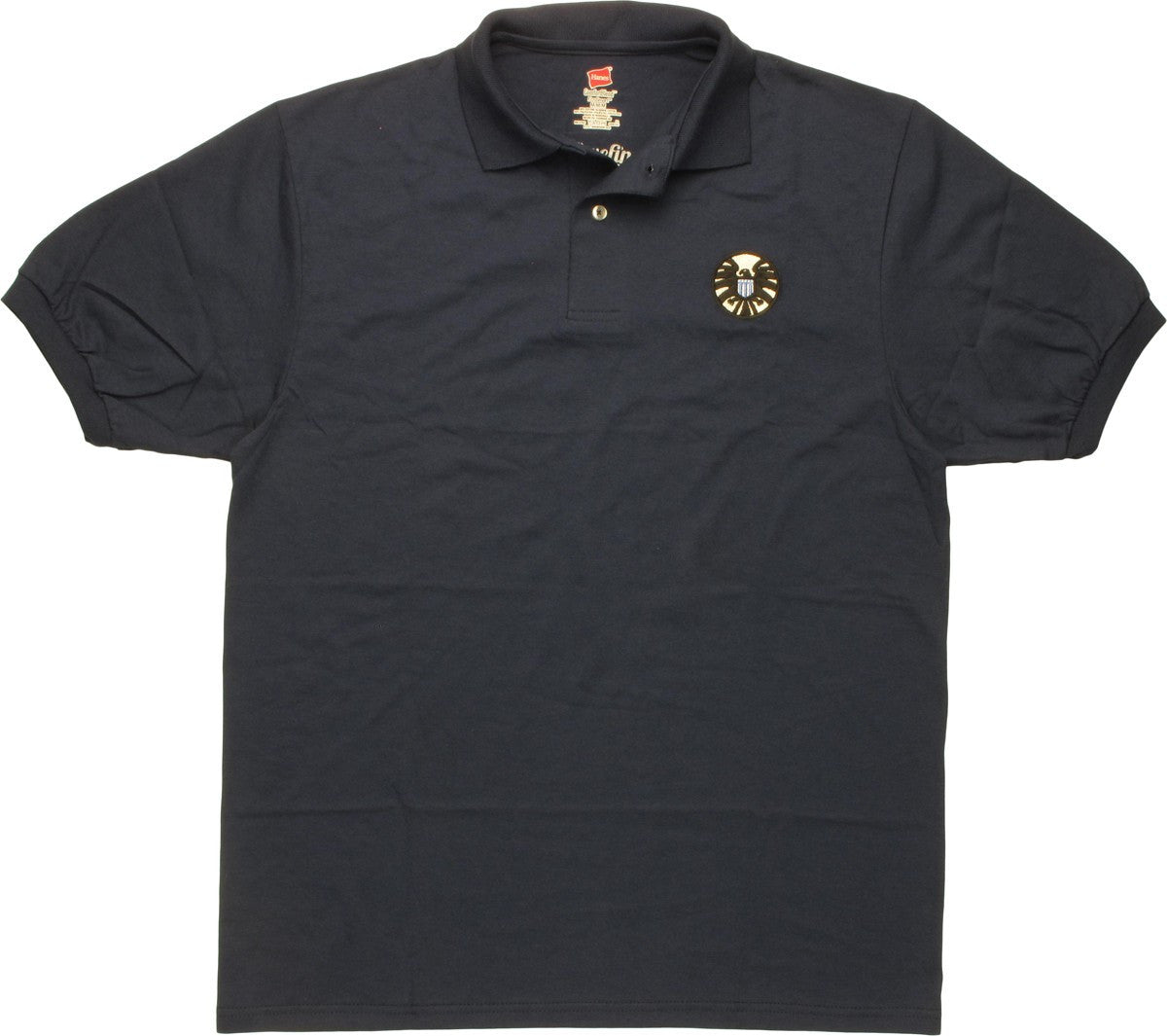 SHIELD Large Embroidered Logo Polo Shirt