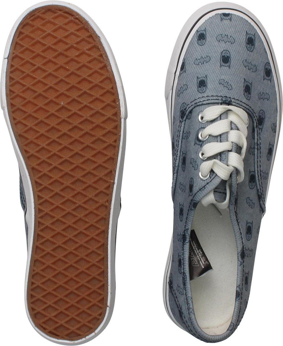 Batman Sketch Prep Gray Black Unisex Lo Pro Shoes