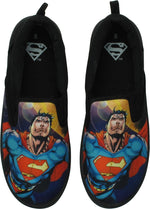 Superman Flight Stance Canvas Slip On Shoes
