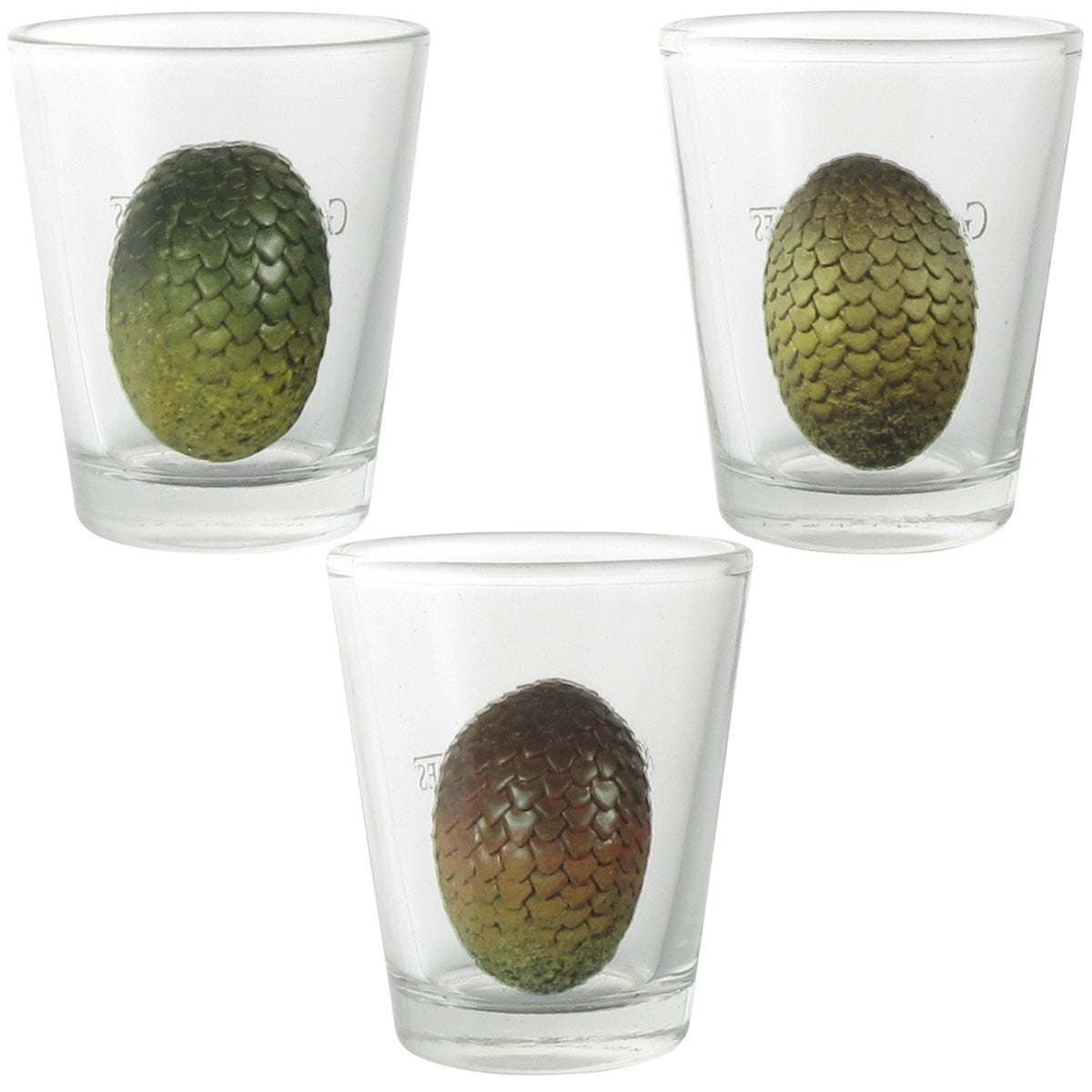 Game of Thrones Dragon Eggs Shot Glass Set