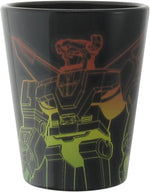 Voltron Rainbow Outline Shot Glass