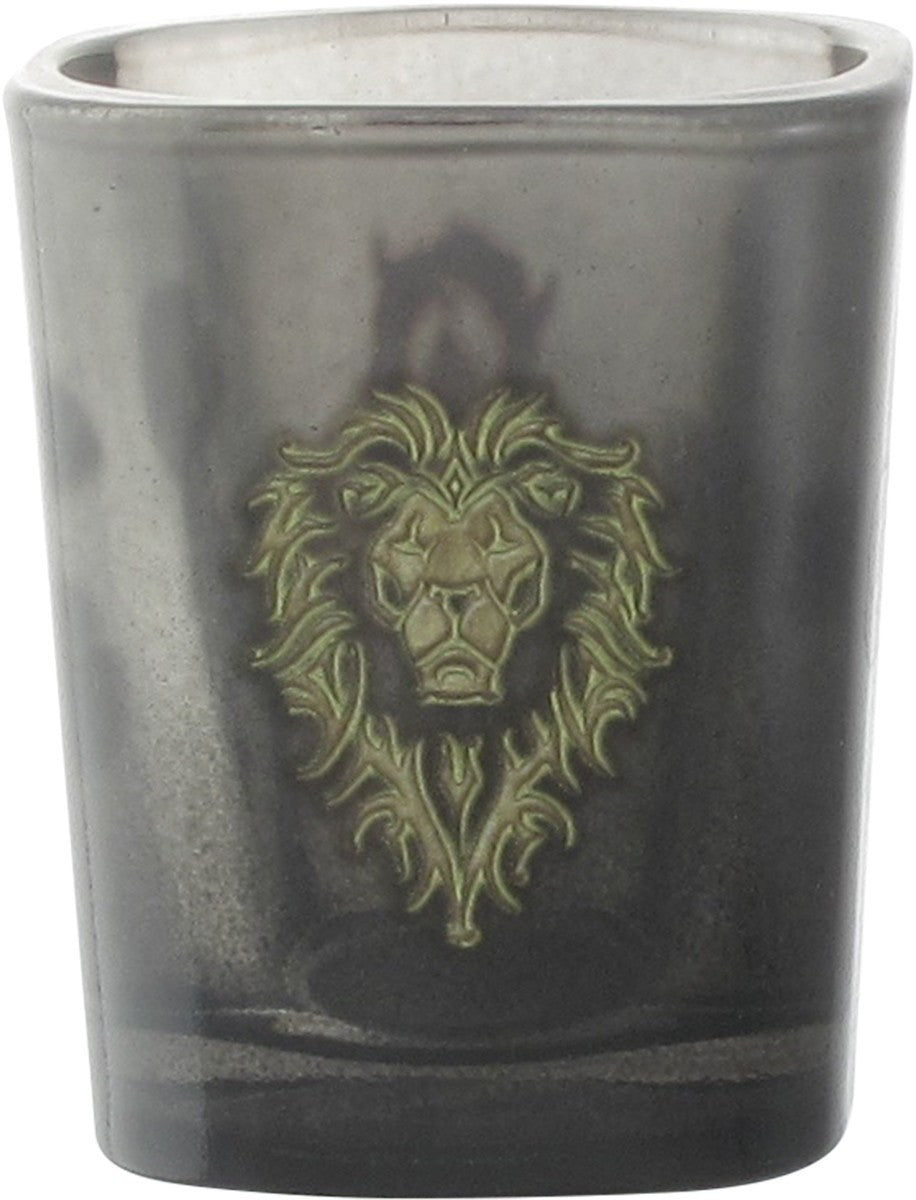 World of Warcraft Logo Square Shot Glass