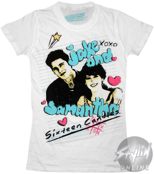 Sixteen Candles Jake Samantha Baby Tee
