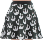 Star Wars Rebel Logo All Over A Line Skirt