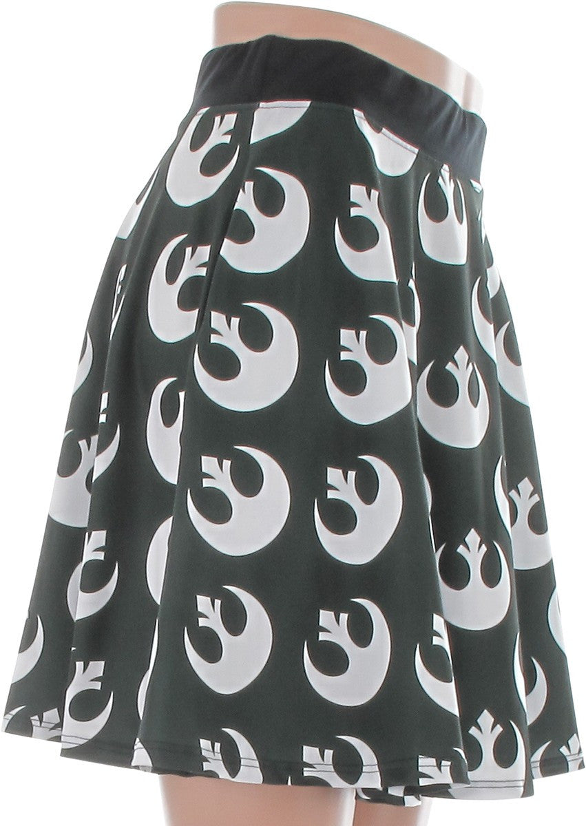 Star Wars Rebel Logo All Over A Line Skirt