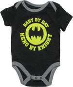 Batman Hero By Knight Bib Pants and Snap Suit Set