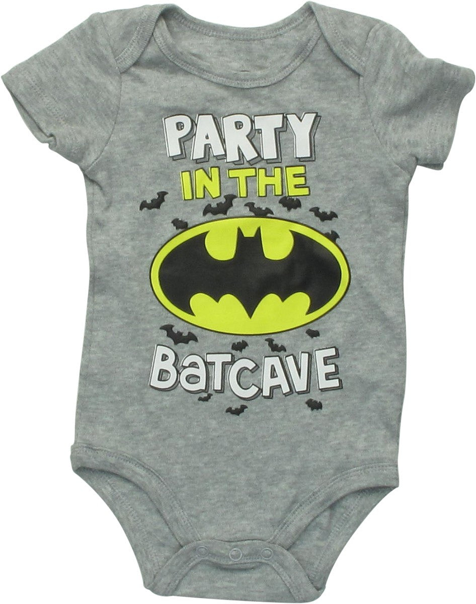 Batman Logo Party in the Batcave Snap Suit