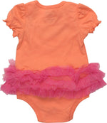 Wonder Woman Logo Pink TuTu Coral Snap Suit
