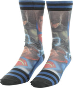 Batman v Superman Logos Duo 2 Pair Socks Set