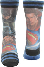 Batman v Superman Logos Duo 2 Pair Socks Set