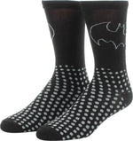 Batman Brave Logo Dots 2 Pair Socks Set