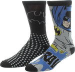 Batman Brave Logo Dots 2 Pair Socks Set