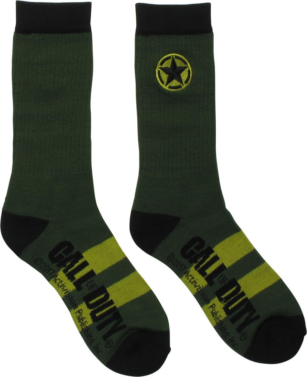 Call of Duty WWII Star Crew Socks
