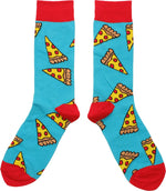 Pepperoni Pizza Slices All Over Crew Socks