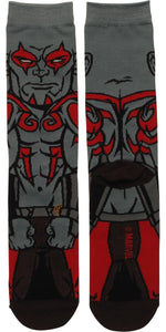 Guardians of the Galaxy Drax the Destroyer Socks