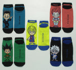 Hunter X Hunter Chibi 5 Pk Ankle Socks Set