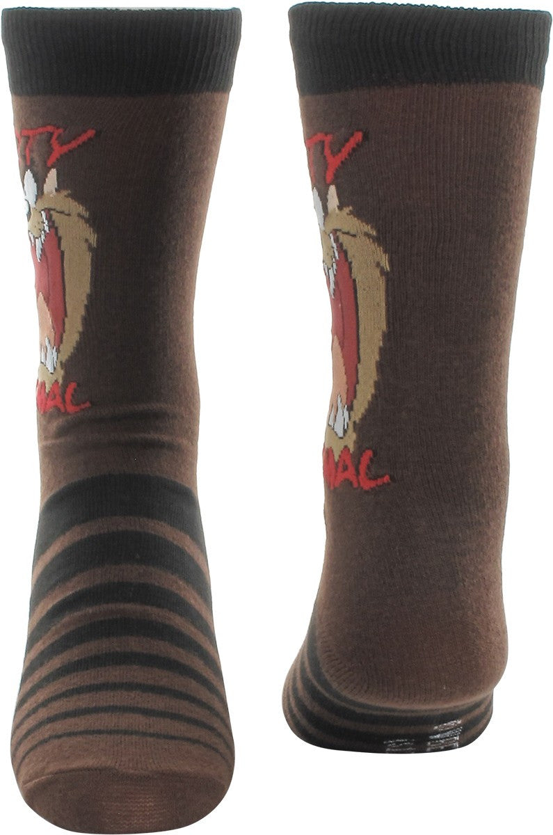 Looney Tunes Taz Party Animal 2 Pair Socks Set
