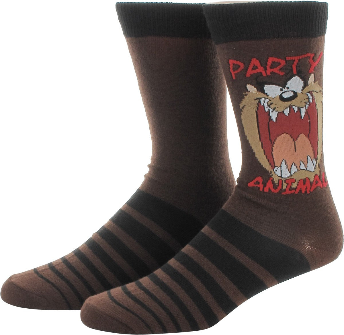 Looney Tunes Taz Party Animal 2 Pair Socks Set
