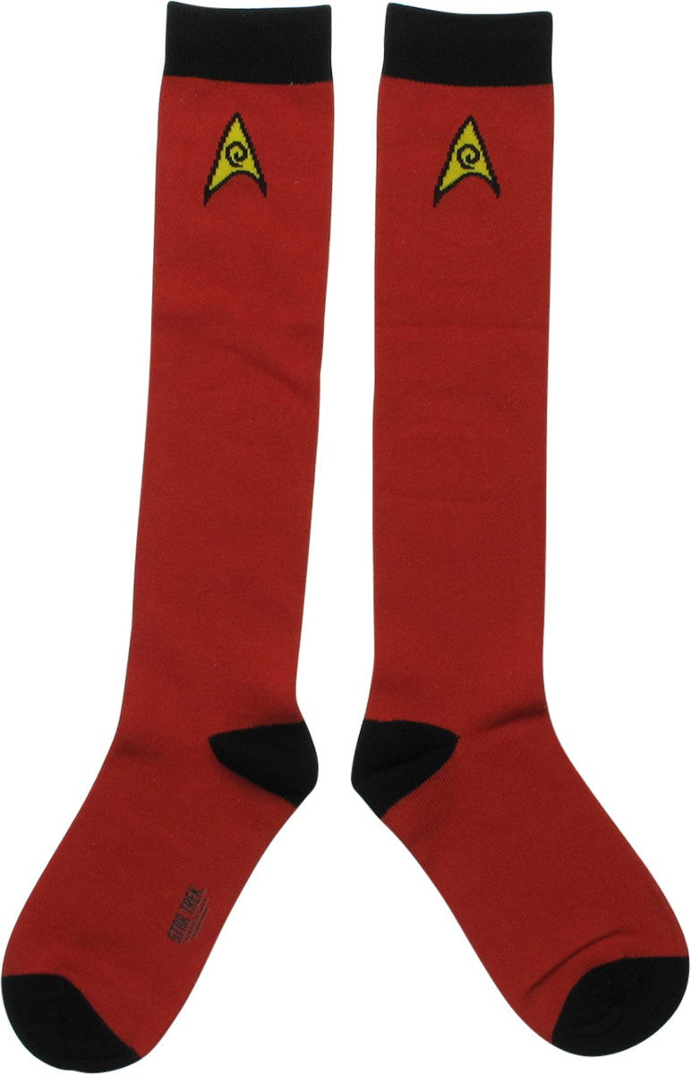 Star Trek Uniform His and Hers 2 Pack Socks Set