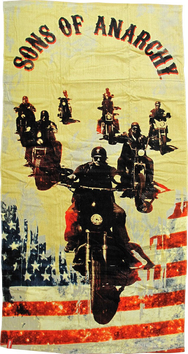 Sons of Anarchy Bikes Towel