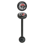 Sons of Anarchy Crystal Ball Barbell