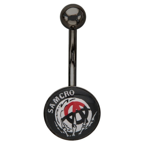 Sons of Anarchy Crystal Ball Belly Ring