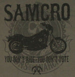Sons of Anarchy Motorcycle Vote T Shirt