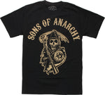 Sons of Anarchy Name Over Reaper T-Shirt
