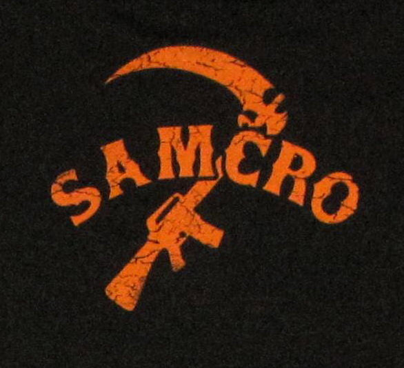 Sons of Anarchy Orange Ride Vote T Shirt