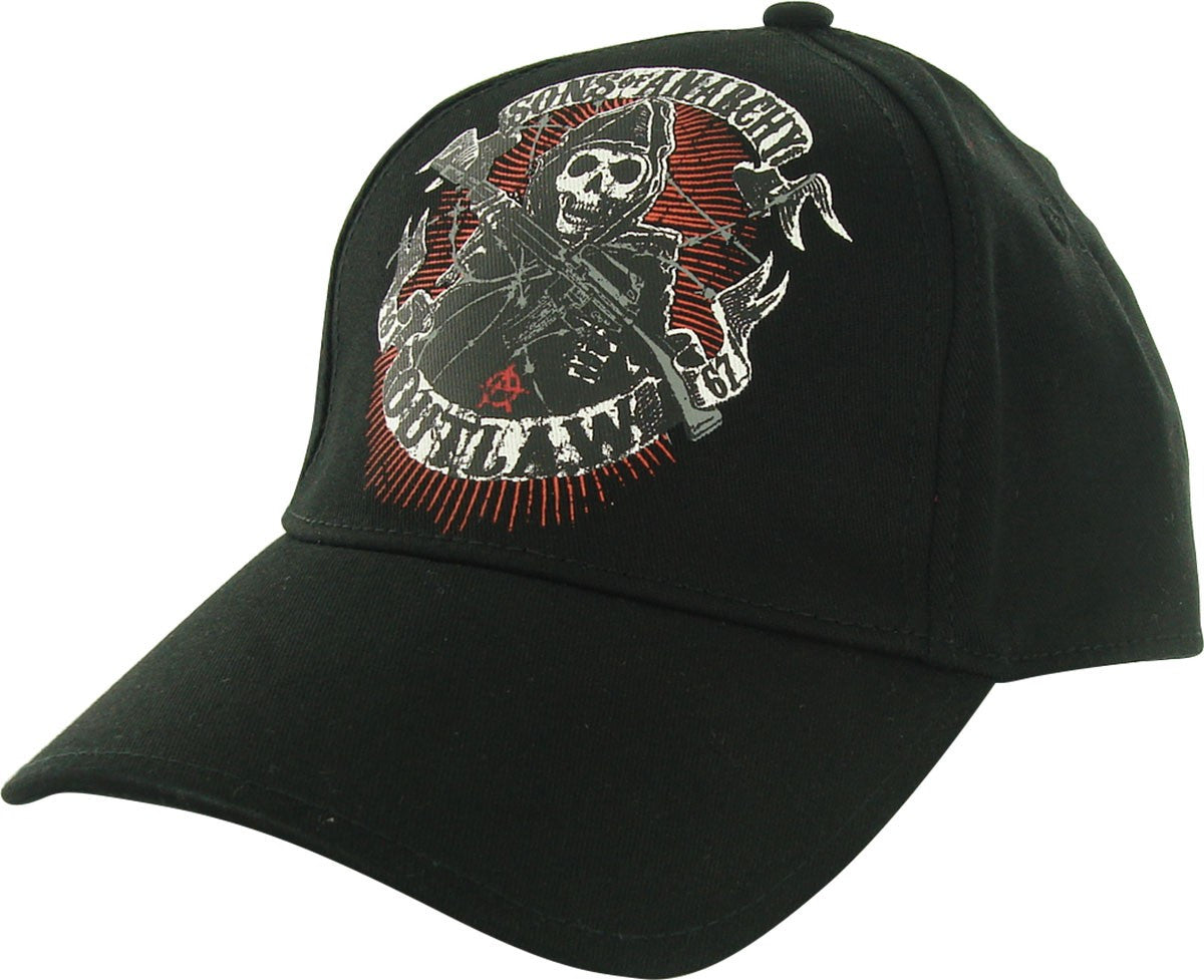 Sons of Anarchy Outlaw Print Flex Hat