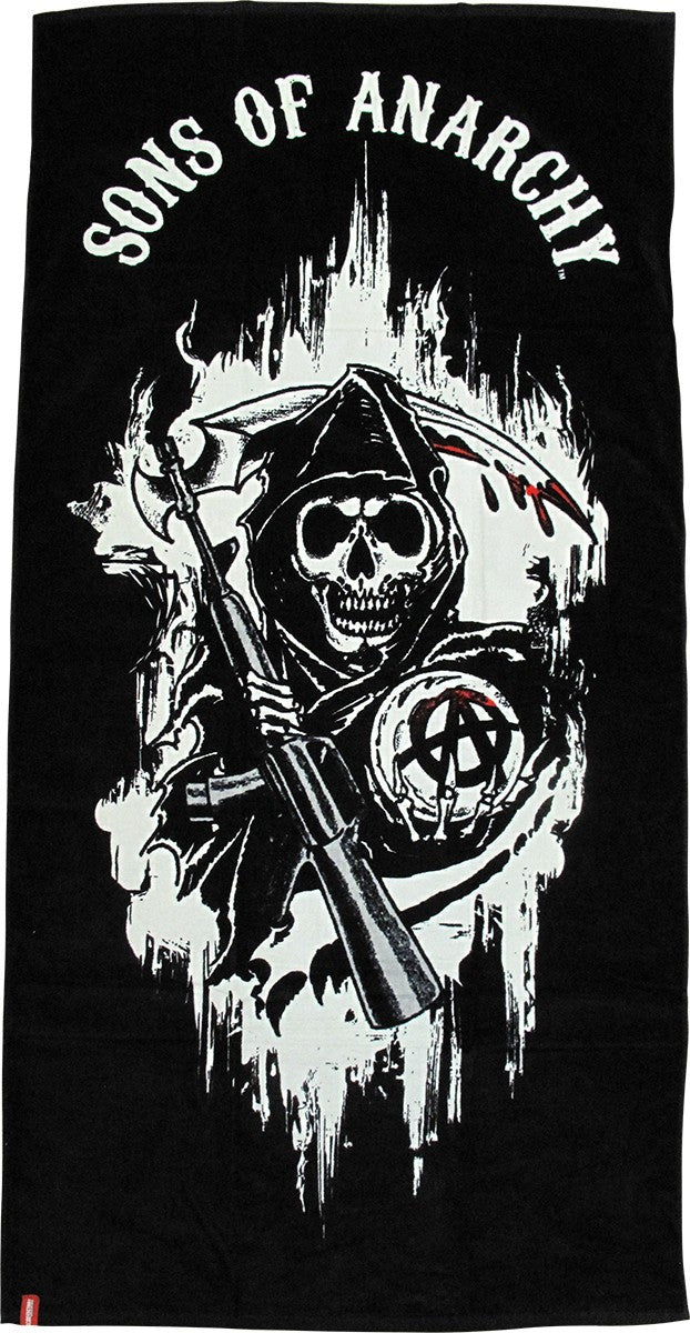 Sons of Anarchy Reaper Name Towel