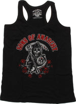 Sons of Anarchy Roses Tank Top Juniors T-Shirt