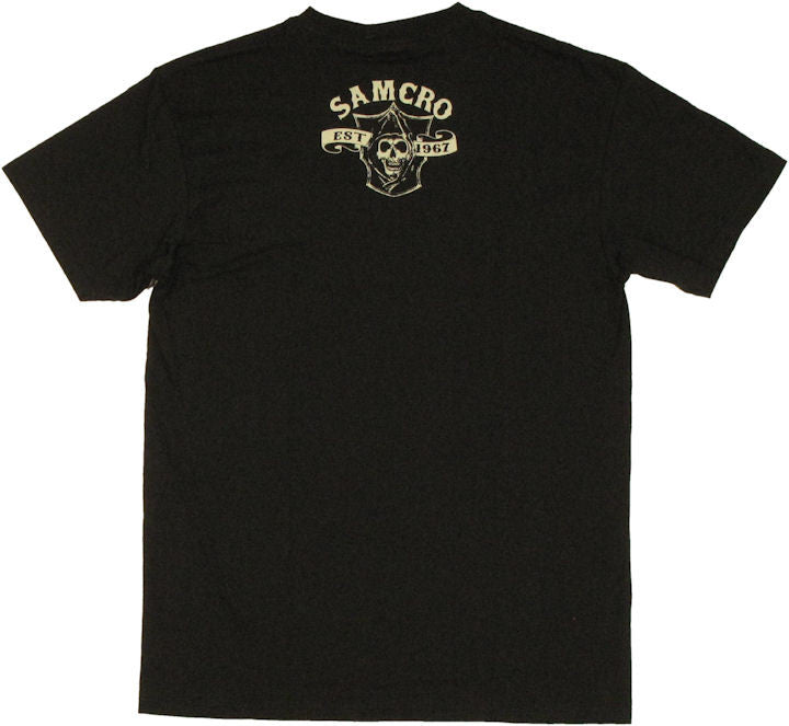 Sons of Anarchy SAMCRO Reaper T Shirt