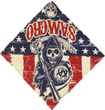 Sons of Anarchy Stars Stripes Bandana