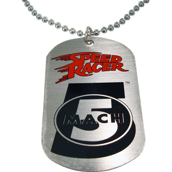 Speed Racer Mach 5 Dog Tag