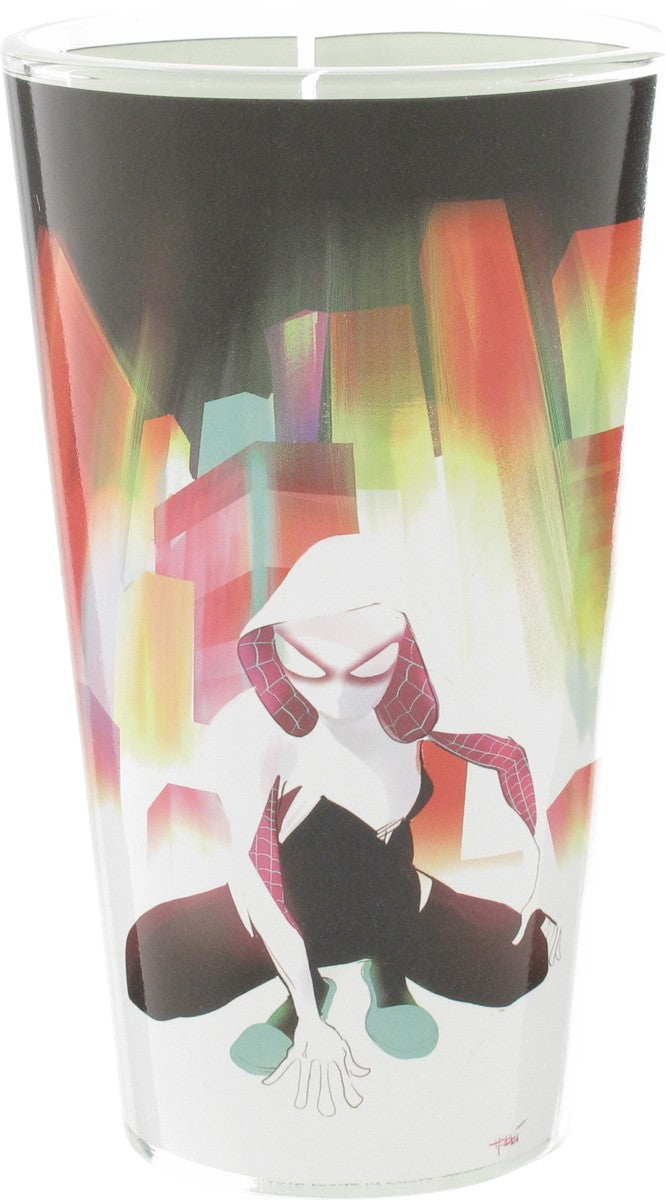 Spider-Gwen Cover Art Pint Glass