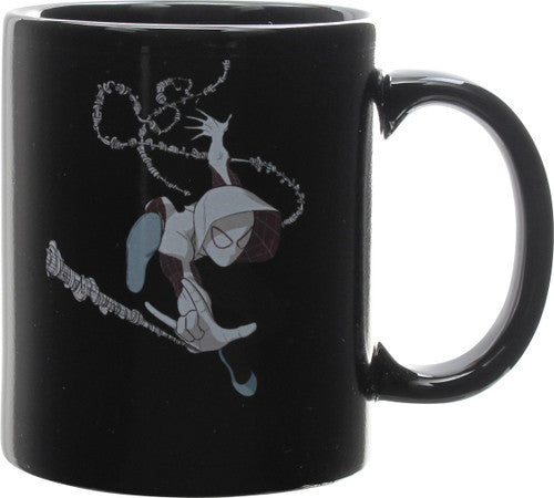 Spider-Gwen Webbing Heat Change Mug