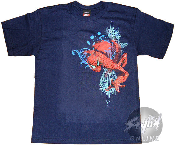 Spiderman Artistic Climb Youth T-Shirt