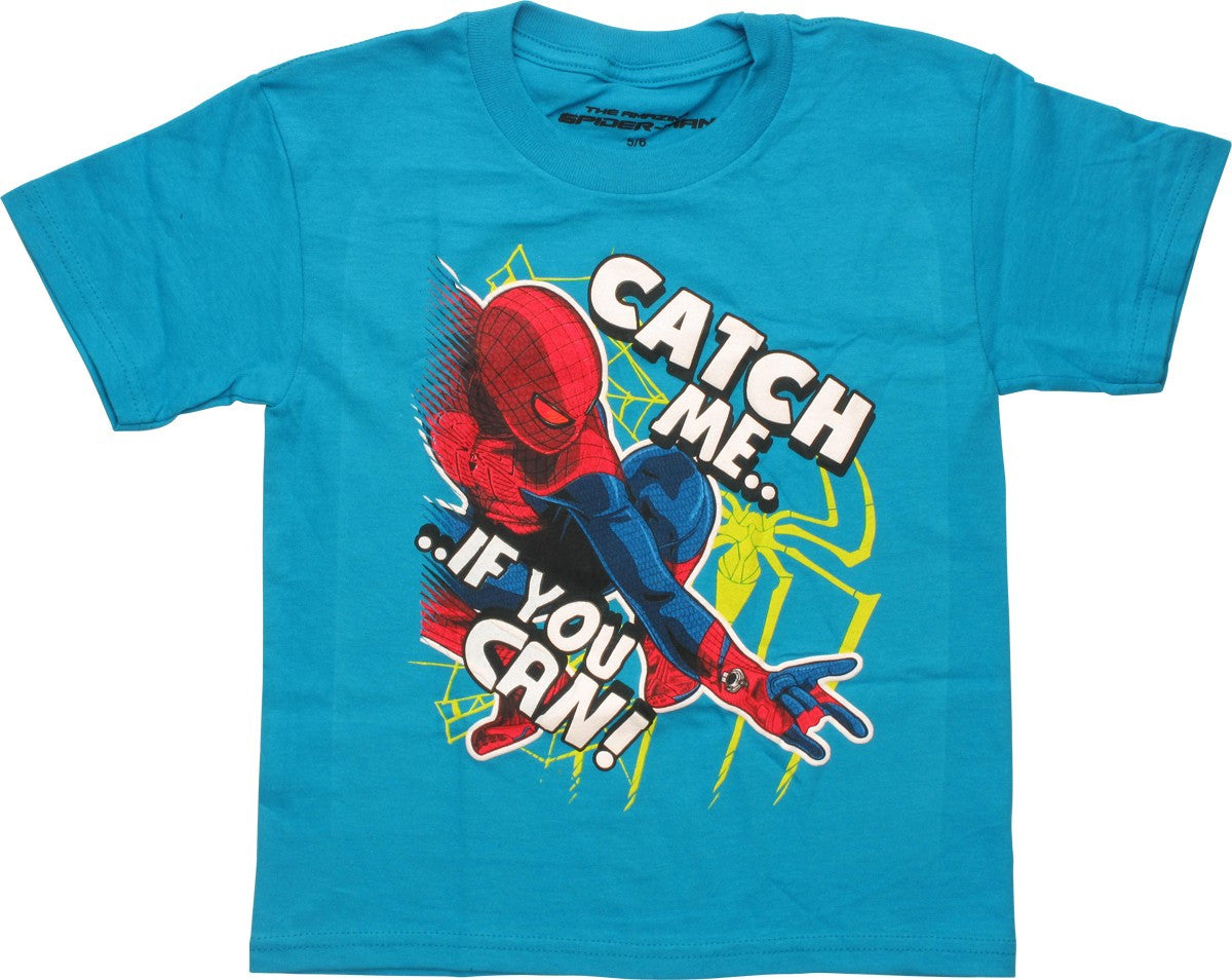 Spiderman Catch Me If You Can Juvenile T-Shirt