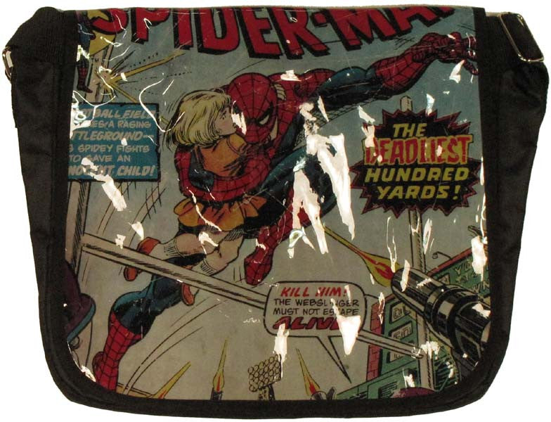 Spiderman Comic Messenger Bag