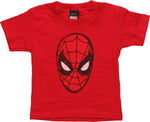 Spiderman Distressed Head Toddler T-Shirt