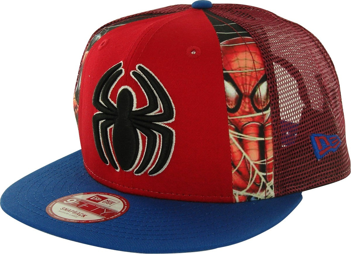 Spiderman Dye Slice Mesh 9FIFTY Hat